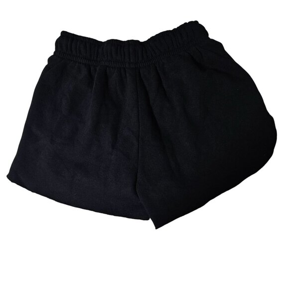 Wild Fable Fleece Shorts Womens XS Black Elastic Waist Drawstring Activewear - Picture 2 of 4